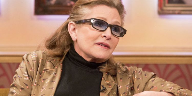 Keri Fišer/Photo: S Meddle/ITV/REX/Shutterstock
Carrie Fisher
'The Paul O'Grady Show' TV Programme, London, Britain - 30 May 2014