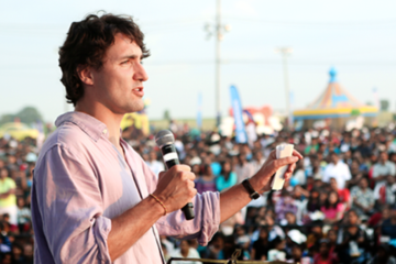 Dastin Trudo/Photo> facebook@JustinPJTrudeau