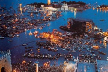 Pink Floyd, Venecija 1989./Photo: Reddit