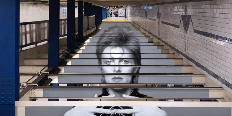 Dejvid Bouvi, NY metro/Photo: Spotify