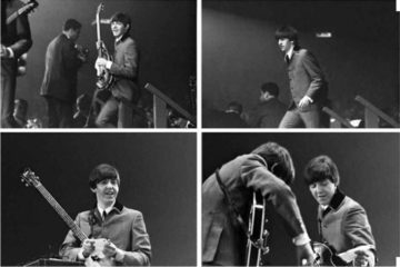The Beatles/Photo: Mike Mitchell. printscreen Pinterest