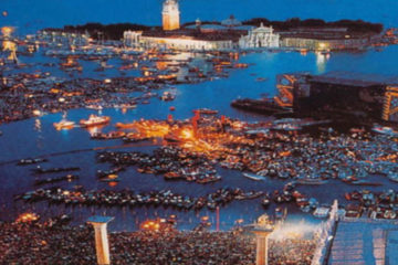 Pink Floyd, Live in Venice/Photo: YouTube printscreen