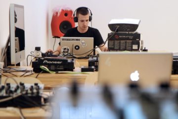 Ein Student der Electronic Music Academy/Photo ©Votava / PID