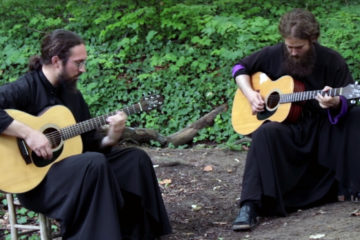 Monah teofil i jeromonah Petar/Photo: YouTube printscreen