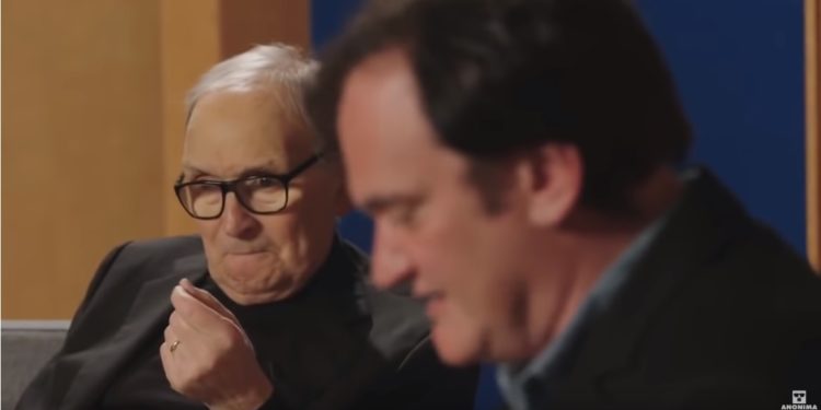 Enio Morikone i Kventin Tarantino/Photo: YouTube printscreen