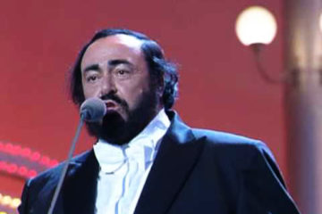 Lučano Pavaroti/ Photo: ypotube.com printscreen
