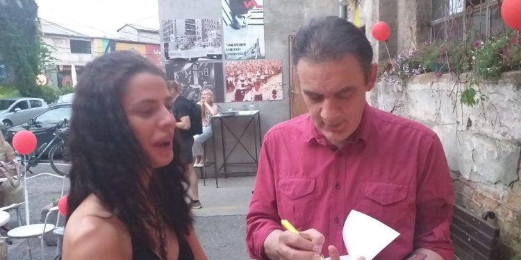 Igor Marojević, promocija romana "Tuđine"/Photo: IM promo