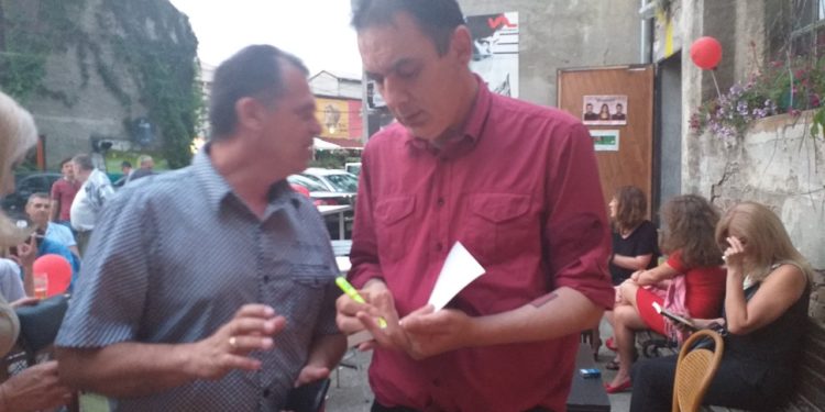 Igor Marojević, promocija romana "Tuđine"/Photo: IM promo