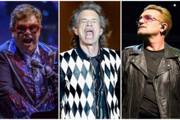 Elton Džon, Mik Džeger, Bono Vox/Photo: befunky.com