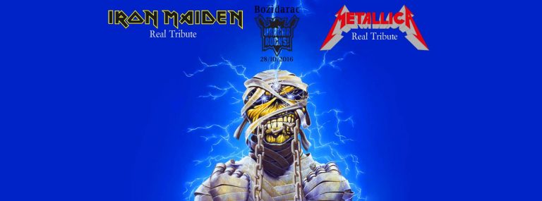 Metallica Real Tribute vs Iron Maiden Real Tribute u Božidarcu