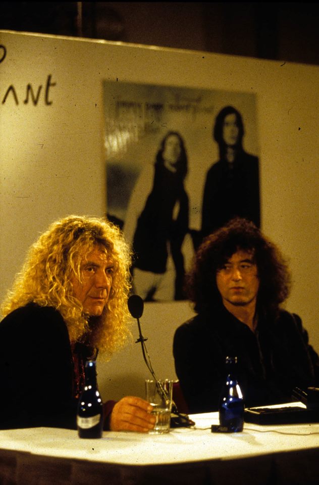 Džimi Pejdž i Robert Plant, 1994./Photo: facebook@jimmypage
