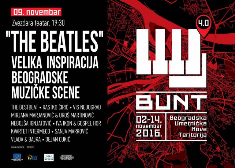 Humanitarni koncert  “The Beatles – velika inspiracija beogradske muzičke scene” u Zvezdara teatru