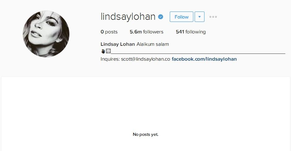 Lindzi Lohan/Instagram printscreen