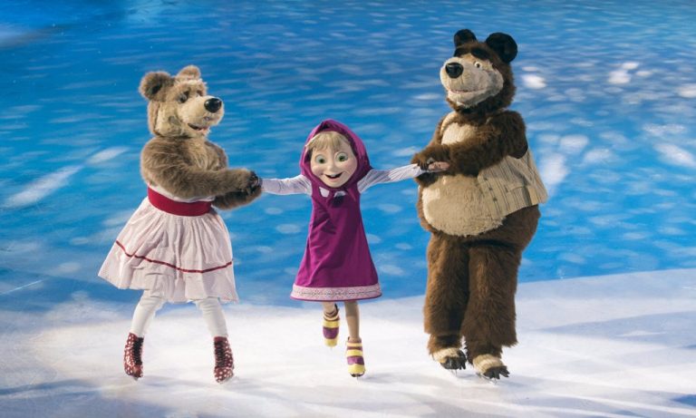 Maša i Medved vas pozivaju na druženje s glumcima i pravu šumsku pustolovinu na ledu