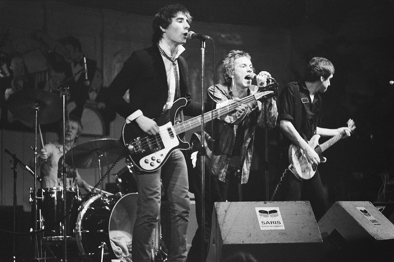 Sex Pistols in Amsterdam in 1977 Photograph: Koen Suyk./Wikipedia
