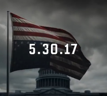 Najavljena nova sezona serije “House Of Cards”… Na dan Trampove inauguracije, uz naopako okrenutu zastavu