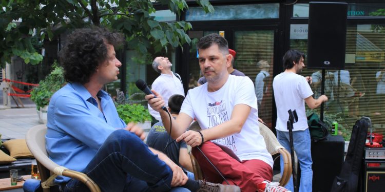 Book&Roll Open Day #3, Marko Aleksić i Aleksandar Ignjatović / Photo: Janko Đurić