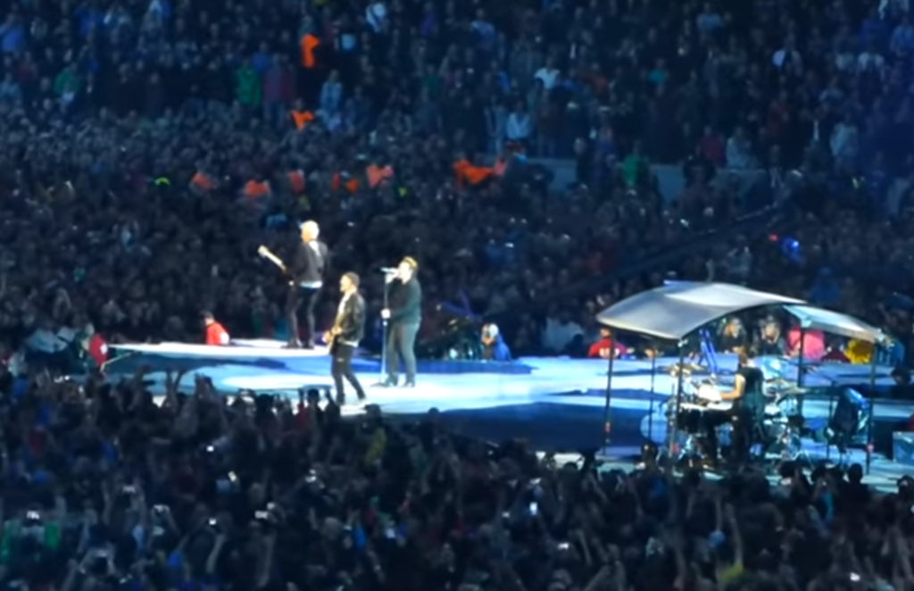 U2/Photo: YouTube printscreen