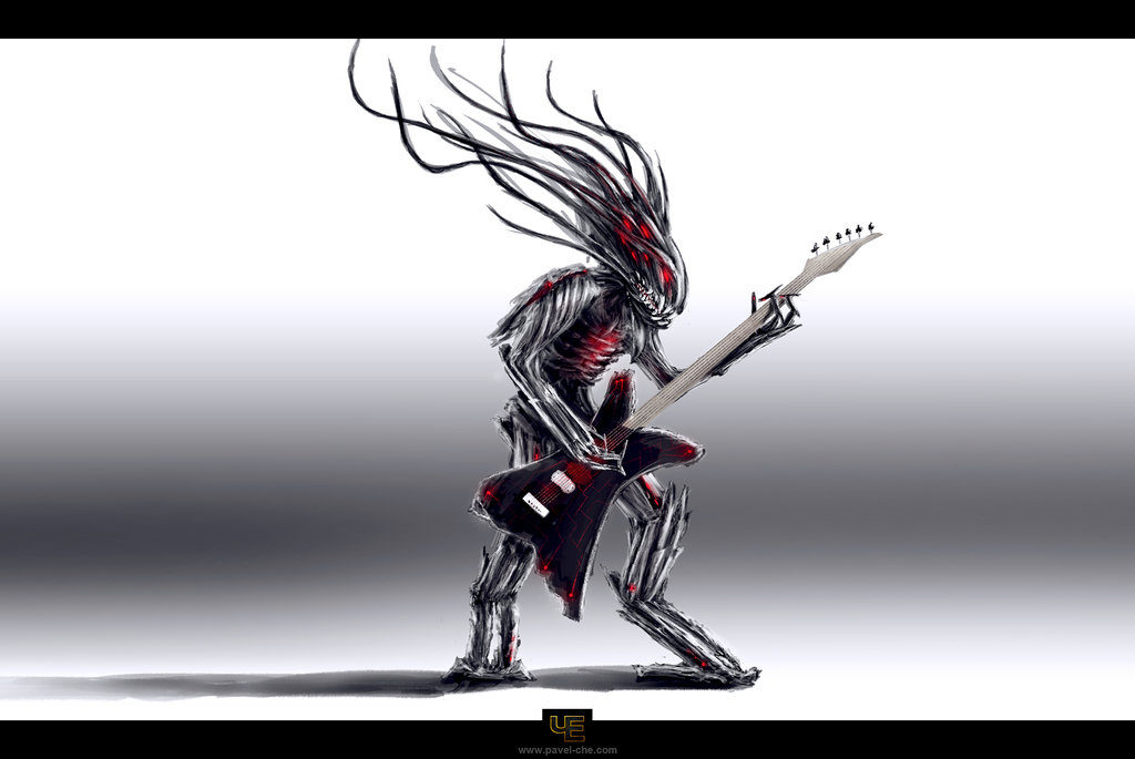 Alien guitarist/Photo: agupieware.com