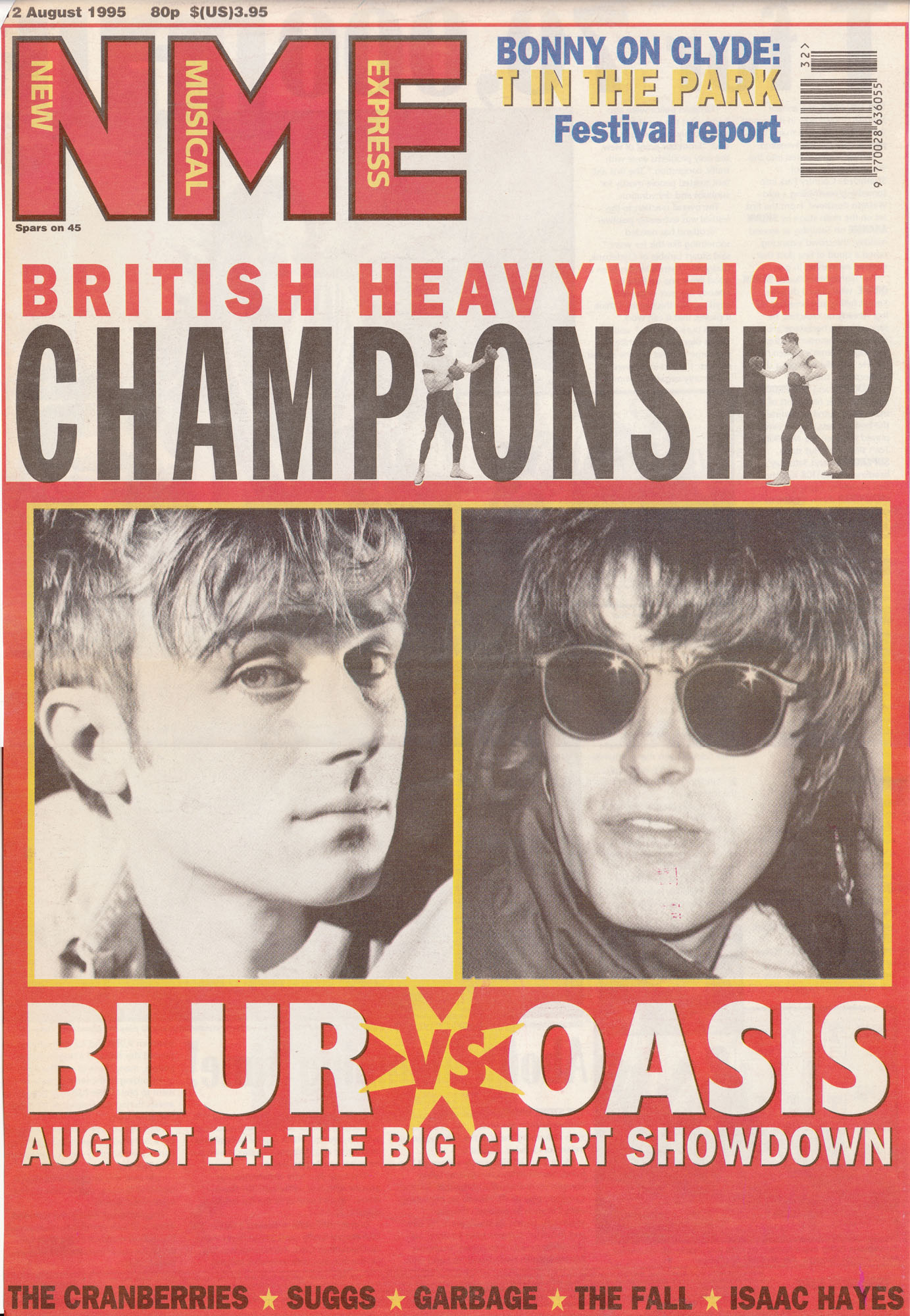 Blur vs Oasis/reprint NME