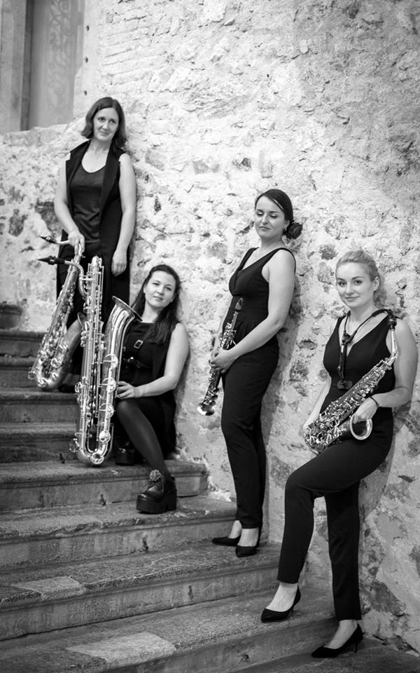 LadieSaxophone Quartet/ Photo: Facebook/ LadieSaxophone Quartet 