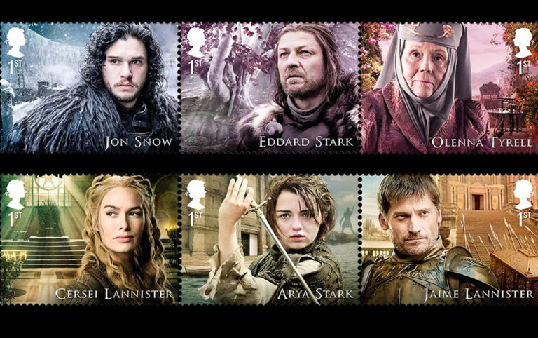 Britanska pošta pušta u prodaju markice sa likovima iz serije “Game Of Thrones”