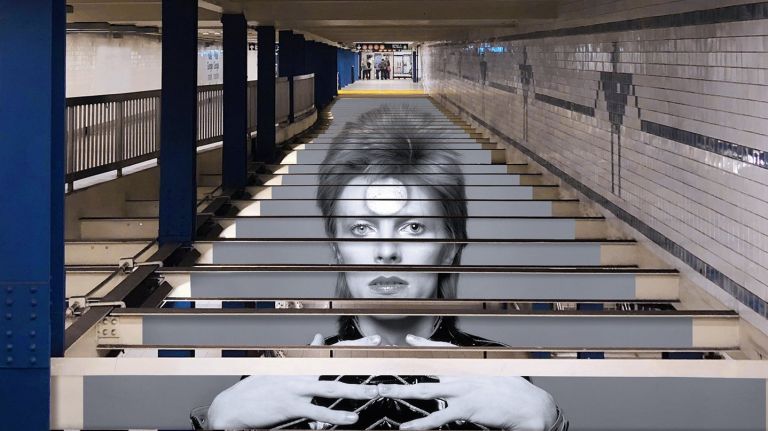 Dejvid Bouvi, NY metro/Photo: Spotify