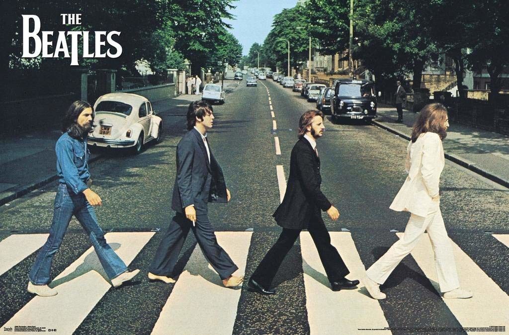 The Beatles Abbey Road Album Cover