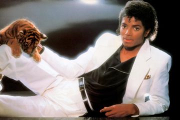 Majkl Džekson, cover albuma "Thriller"