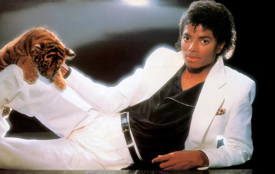 Majkl Džekson, cover albuma "Thriller"
