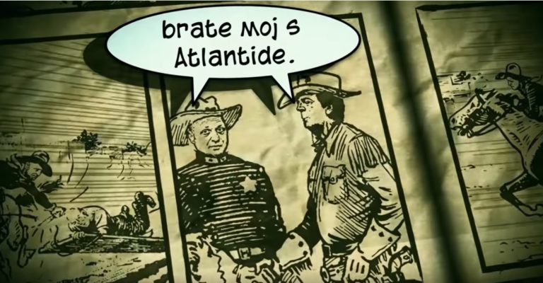 Mile Kekin i Bajaga u novom animiranom lyrics spotu “Atlantida” kao heroji neke bolje prošlosti…