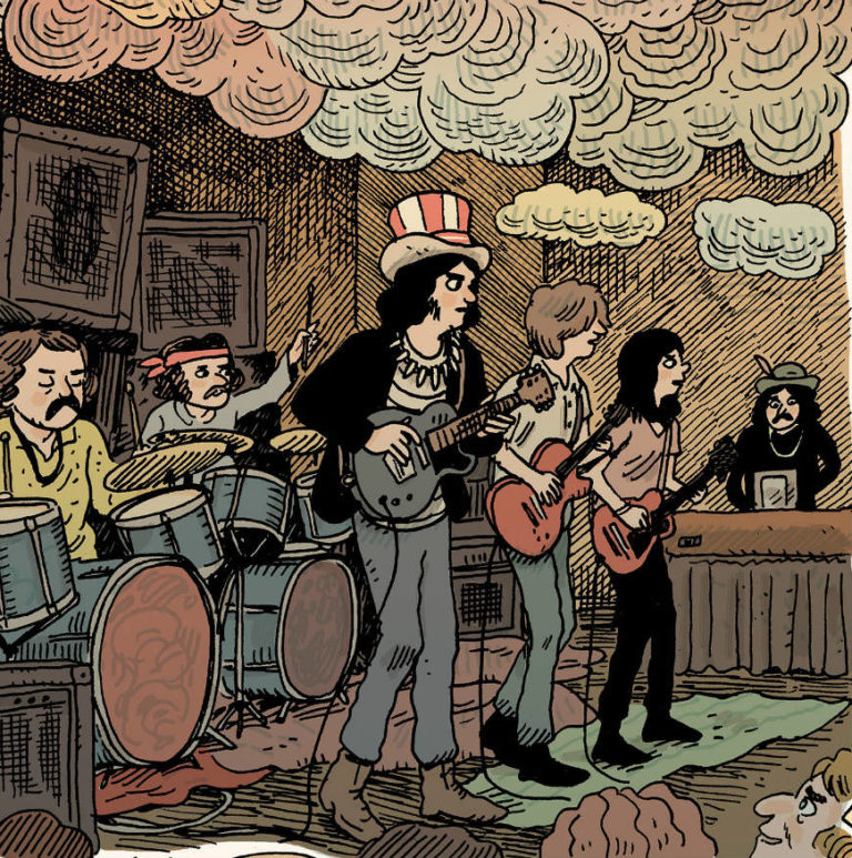 KARIJERA RUKOM NACRTANA… Uskoro strip o kultnom bendu Grateful Dead