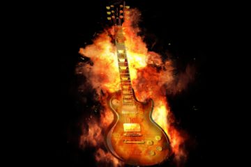 Guitar Fire/Photo: Pixabay.com