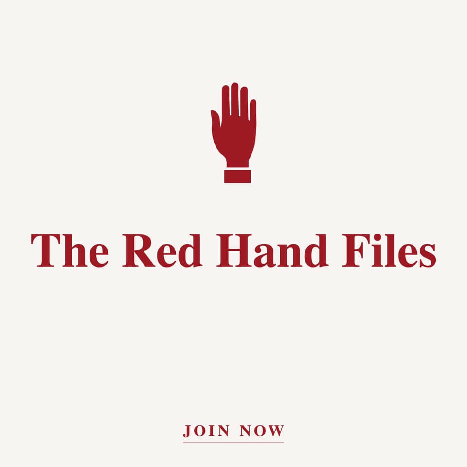 The Red Hand Files cover