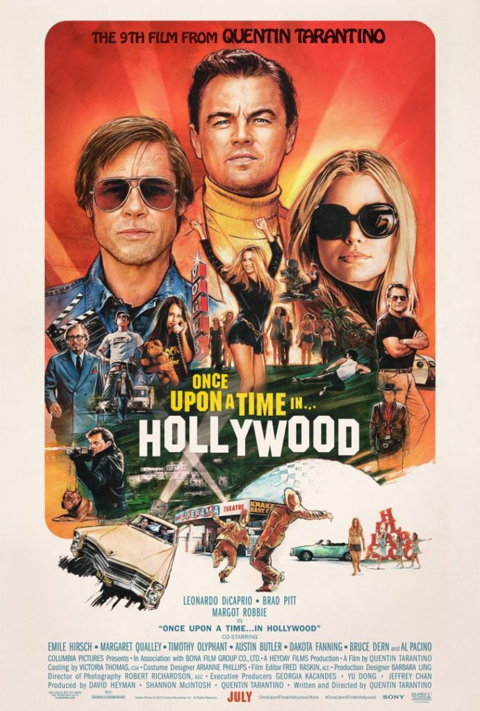 Once Upon a Time in Hollywood, poster