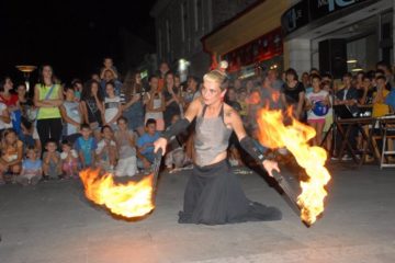 Fire show/ Photo: Promo (Street Art festival)