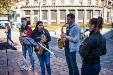 Banda saksofonista/ Photo: Promo