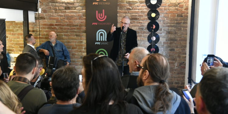 Dejan Cukić, promocija/Photo: Gordan Jović, RTS