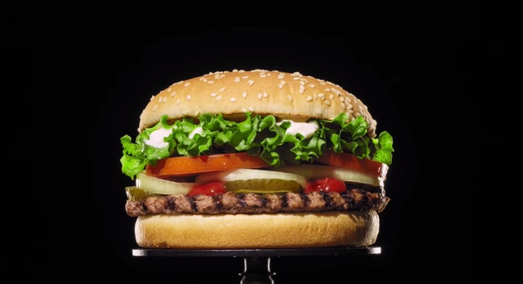 Burger King/Photo: YouTube printscreen