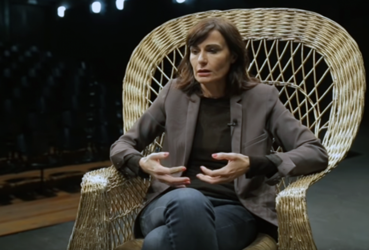 Biljana Srbljanović/Photo: YouTube printscreen