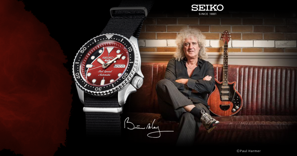 Seiko 5 Sports Brian May Red Special/Promo