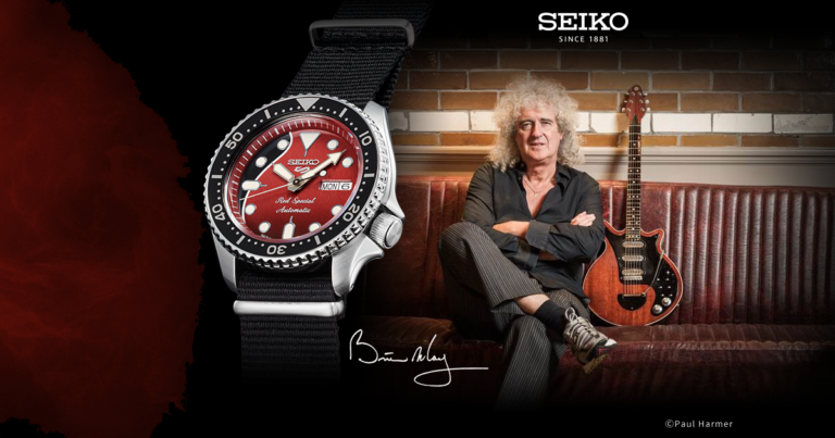 Seiko napravio sat posvećen Brajanu Meju… inspiracija im je bila njegova čuvena “Red Special” gitara, a cena… “simpatična”