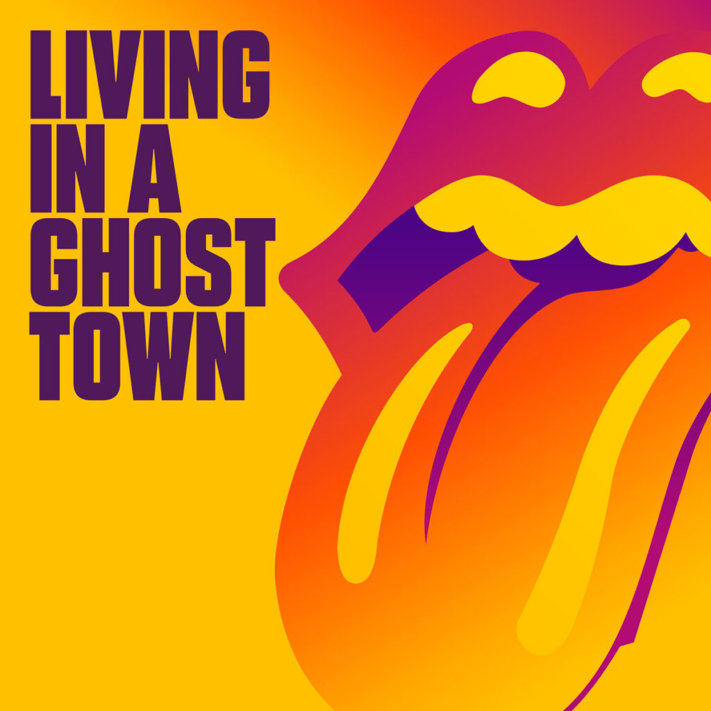 Living in A Ghost Town, cover
