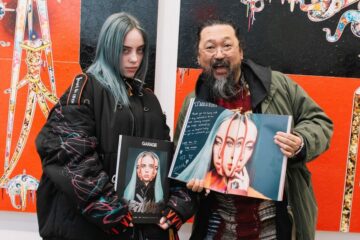 Bili Ajliš, Takaši Murakami/Photo: promo/garage-mag