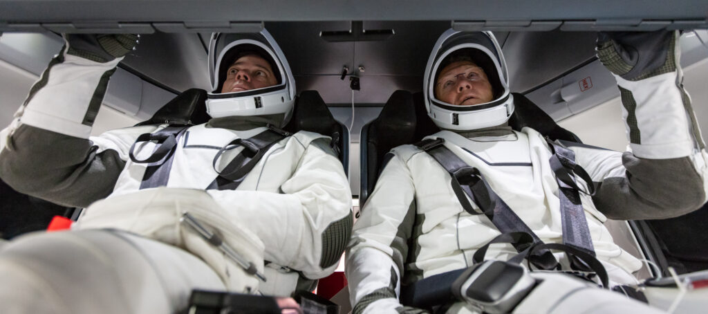Space X astronauts/Photo: printscreen