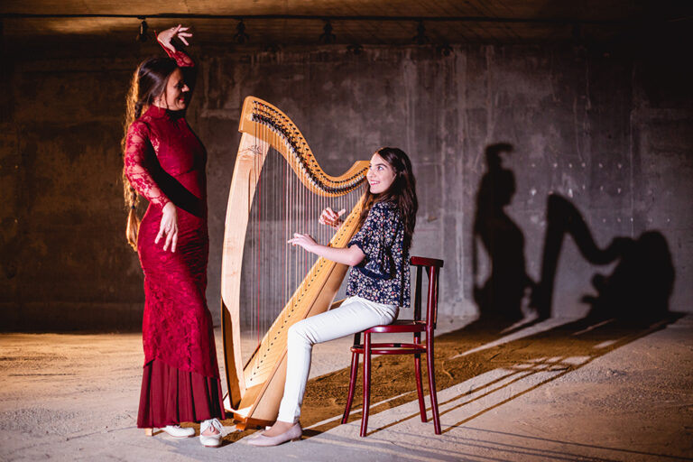 Flamenko je muzika “stvorena” za gitaru… a evo kako zvuči kad je mlada srpska muzičarka svira na harfi