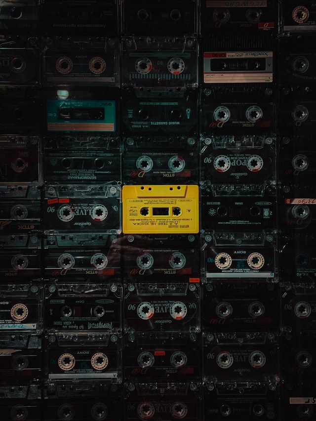 Audio kasete/Photo; Pexels