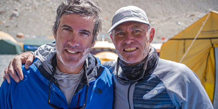 Mark Synnott and Jamie McGuinness. (National Geographic/Renan Ozturk)