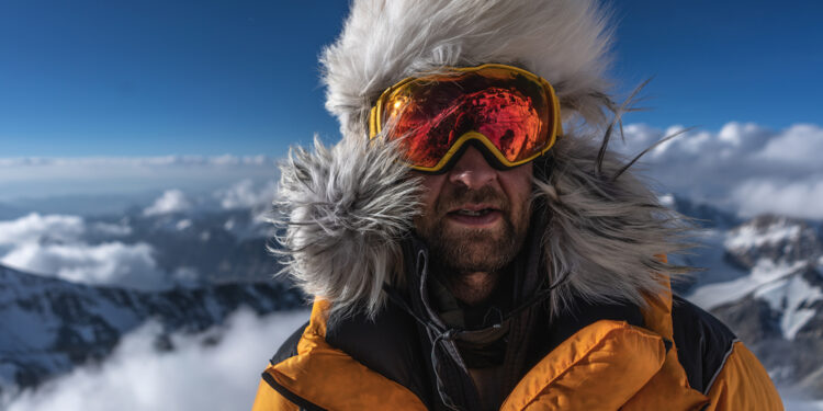 Renan Ozturk during expedition to climb Mt. Everest in search of Sandy Irvine's remains. (National Geographic/Matt Irving)