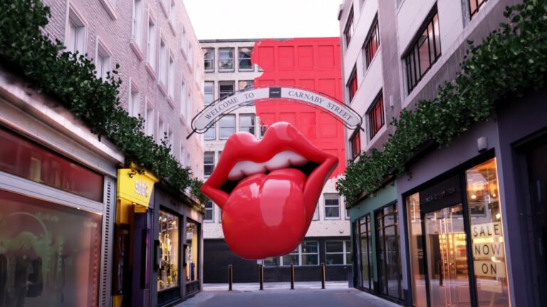 Crveni jezik nad Londonom…The Rolling Stones otvaraju ekskluzivnu prodavnicu na ekskluzivnoj lokaciji